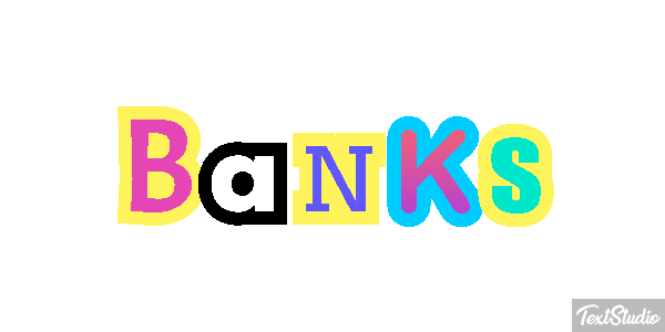 Banks Text effect