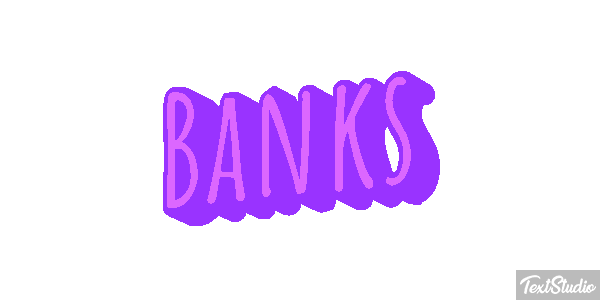 Banks Text effect
