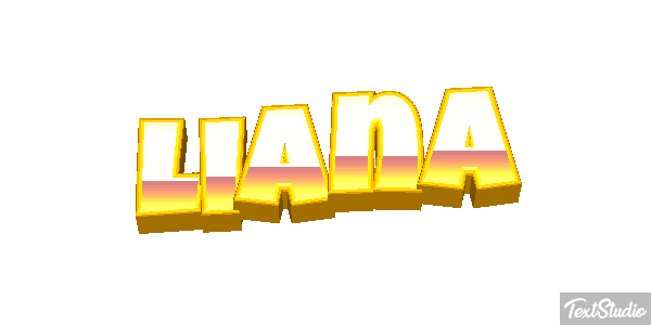 Liana Текстовый эффект
