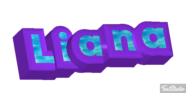 Liana Текстовый эффект