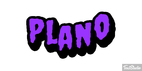 Plano Tekst effect