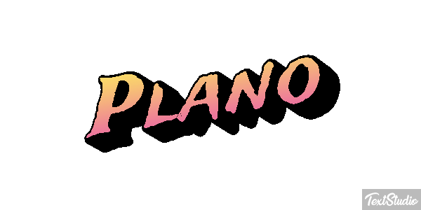 Plano Tekst effect