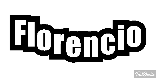 Florencio テキスト効果
