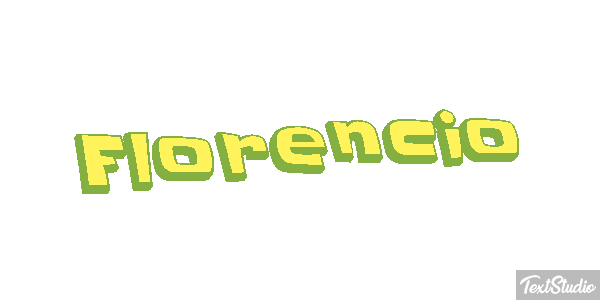 Florencio テキスト効果