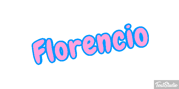Florencio テキスト効果