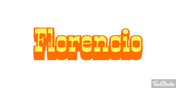 Florencio テキスト効果