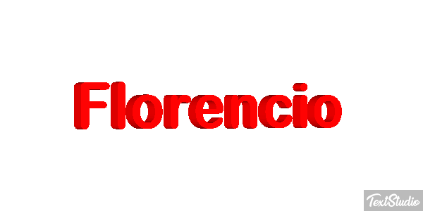 Florencio テキスト効果