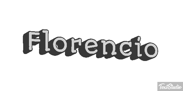 Florencio テキスト効果