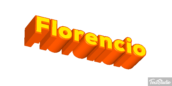 Florencio テキスト効果