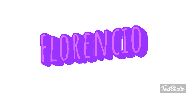 Florencio テキスト効果