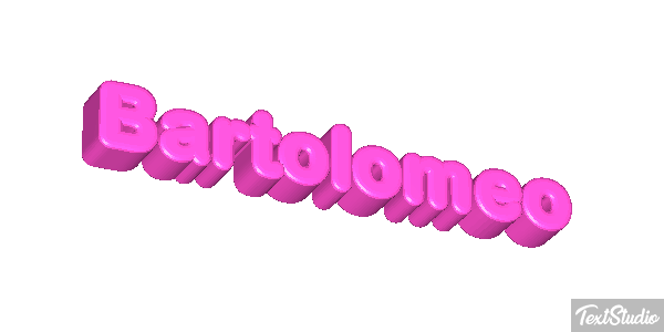Bartolomeo Effetto testo