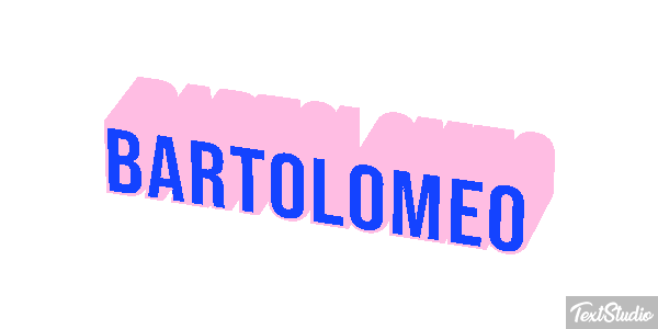 Bartolomeo Effetto testo
