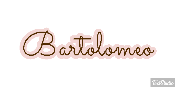 Bartolomeo Effetto testo