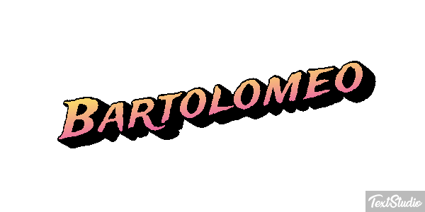 Bartolomeo Effetto testo