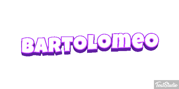 Bartolomeo Effetto testo