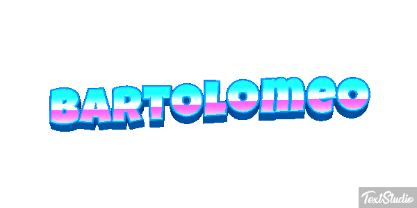 Bartolomeo Effetto testo