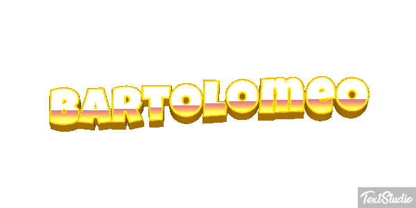 Bartolomeo Effetto testo