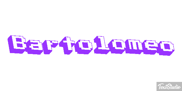 Bartolomeo Effetto testo