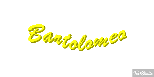 Bartolomeo Effetto testo