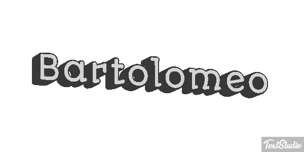Bartolomeo Effetto testo