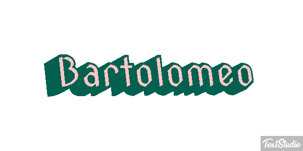 Bartolomeo Effetto testo