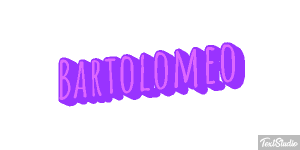 Bartolomeo Effetto testo