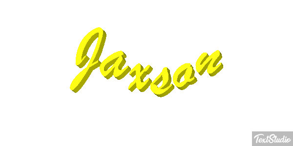 Jaxson Text effect