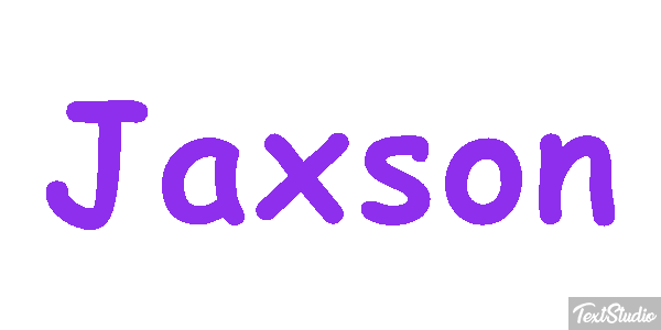 Jaxson Text effect