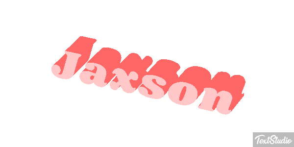 Jaxson Text effect