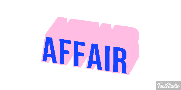 Affair Text effect