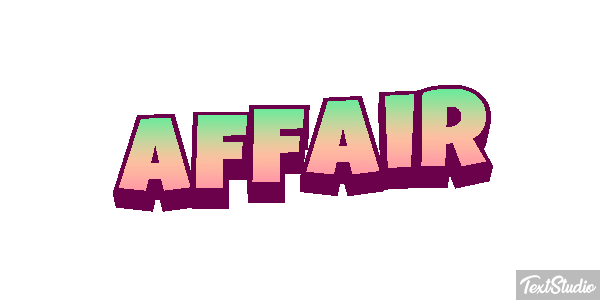 Affair Text effect