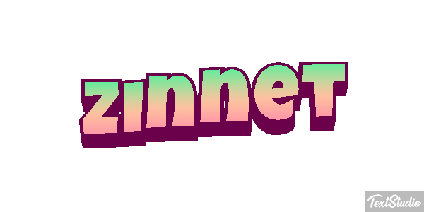 Zinnet Metin efekti