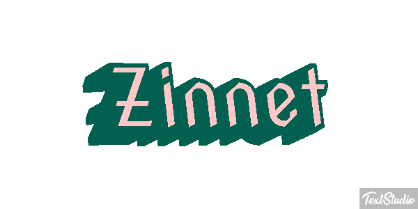 Zinnet Metin efekti