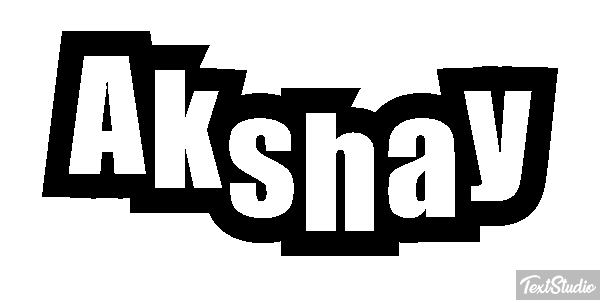 Akshay Effetto testo