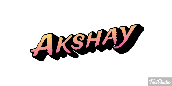 Akshay Effetto testo