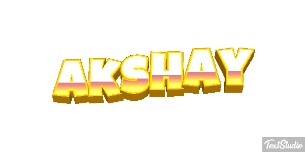 Akshay Effetto testo