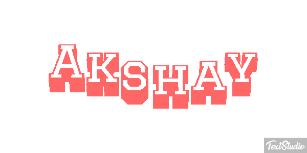 Akshay Effetto testo