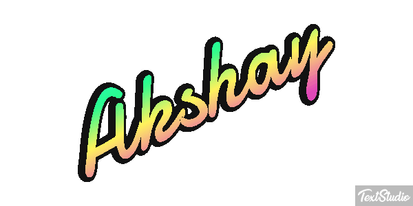 Akshay Effetto testo