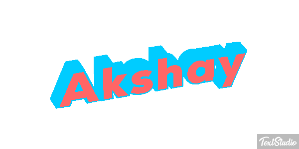 Akshay Effetto testo