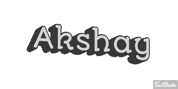 Akshay Effetto testo