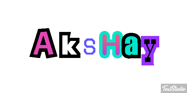 Akshay Effetto testo