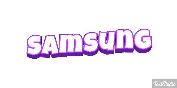 Samsung Text effect