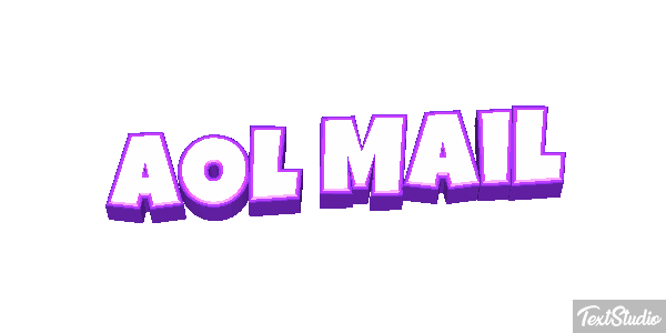 AOL Mail Text effect