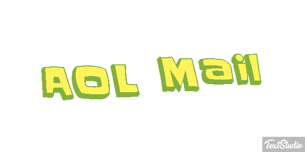 AOL Mail Text effect