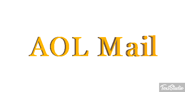 AOL Mail Text effect
