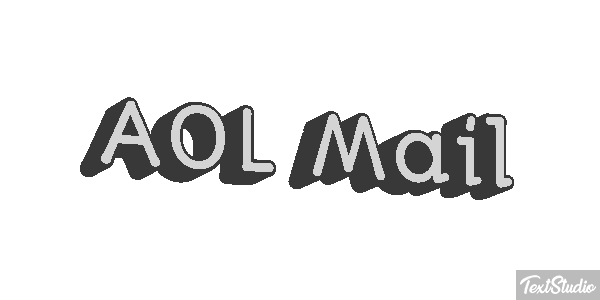 AOL Mail Text effect