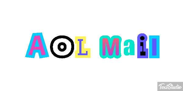 AOL Mail Text effect