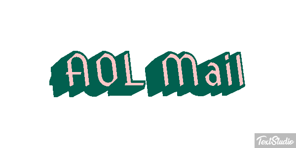 AOL Mail Text effect