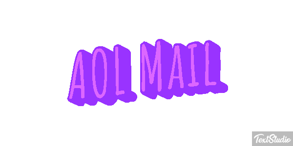 AOL Mail Text effect