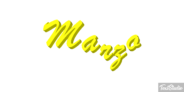 Marzo Text effect